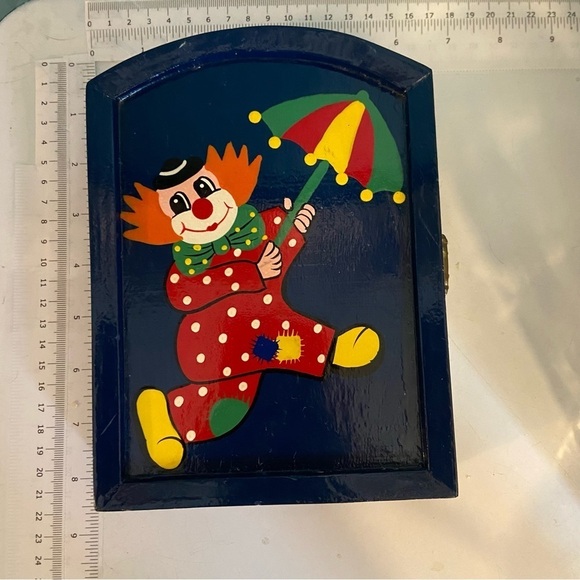 Vintage clown  hidden key holder - Picture 8 of 8